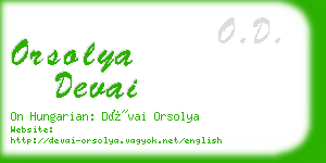 orsolya devai business card